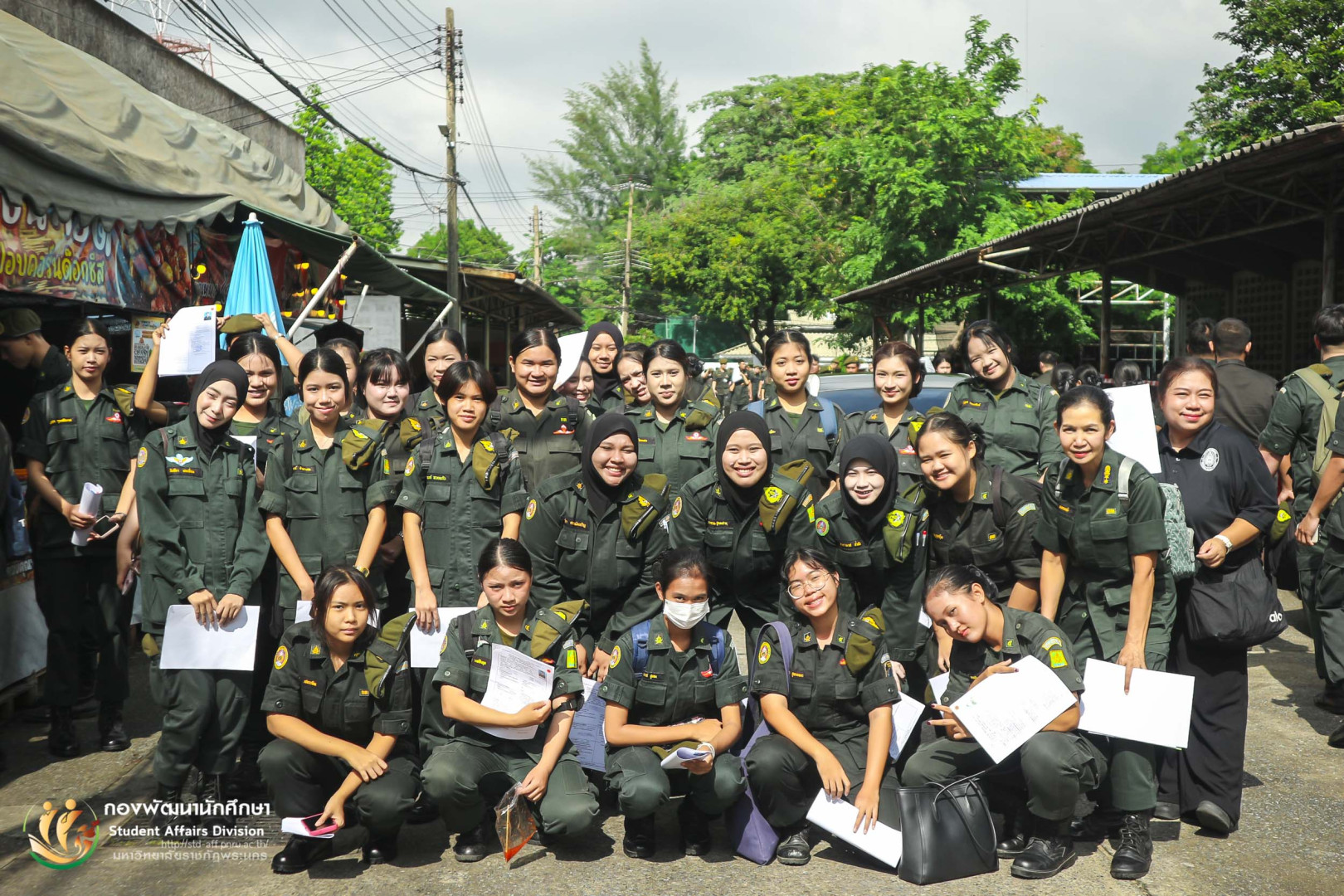 การรายงานตัวนักศึกษาวิชาทหาร ชั้นปีที่ 1 (ใหม่) และนักศึกษาวิชาทหารชั้นปีที่ 2 - 5 (ชาย-หญิง) ประจำปี 2569 (ห้วงที่2)