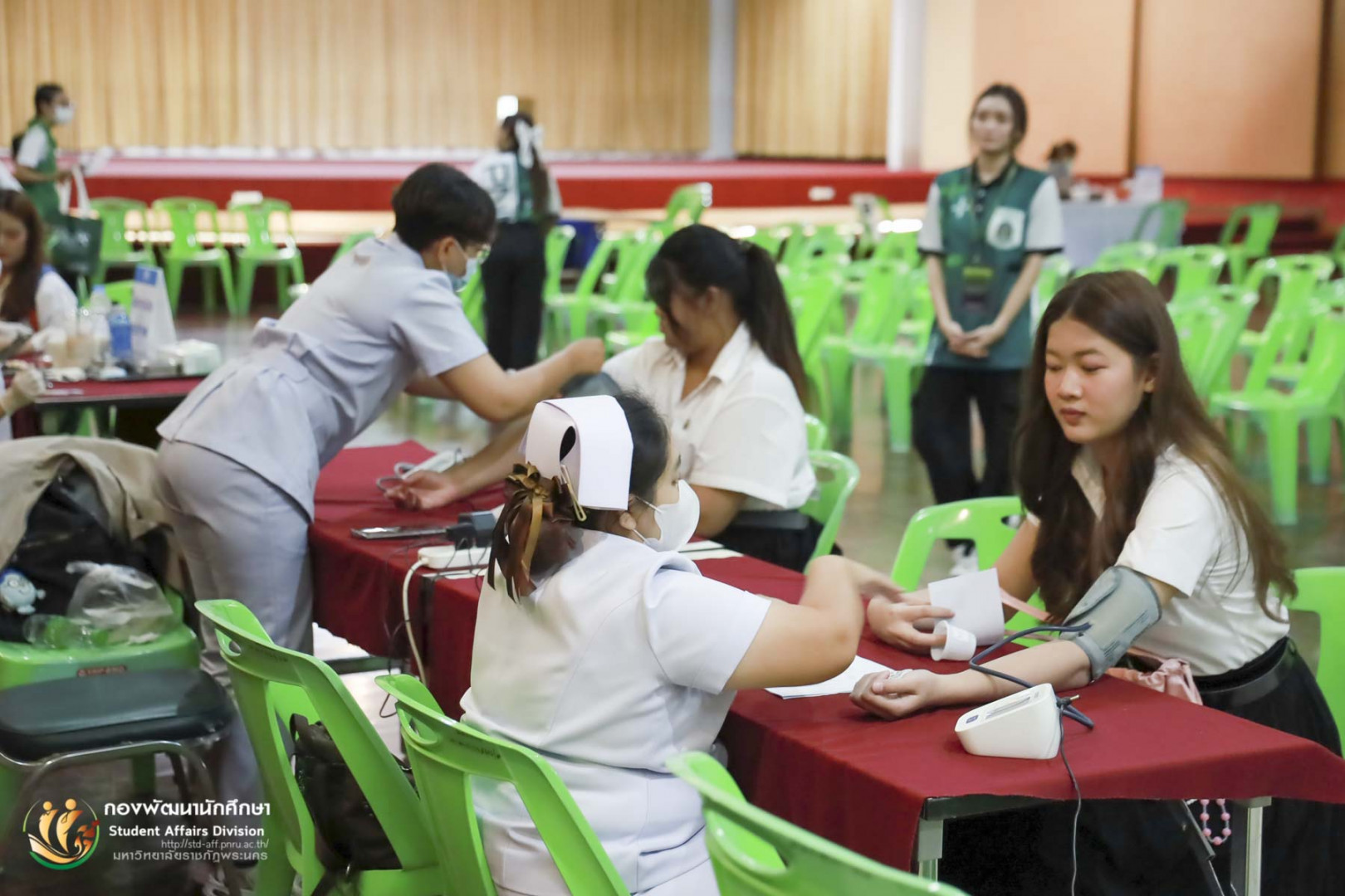 โครงการตรวจสุขภาพนักศึกษาใหม่ ภาคปกติ ประจำปีการศึกษา 2568 (คณะมนุษยศาสตร์และสังคมศาสตร์ และคณะวิทยาการจัดการ)