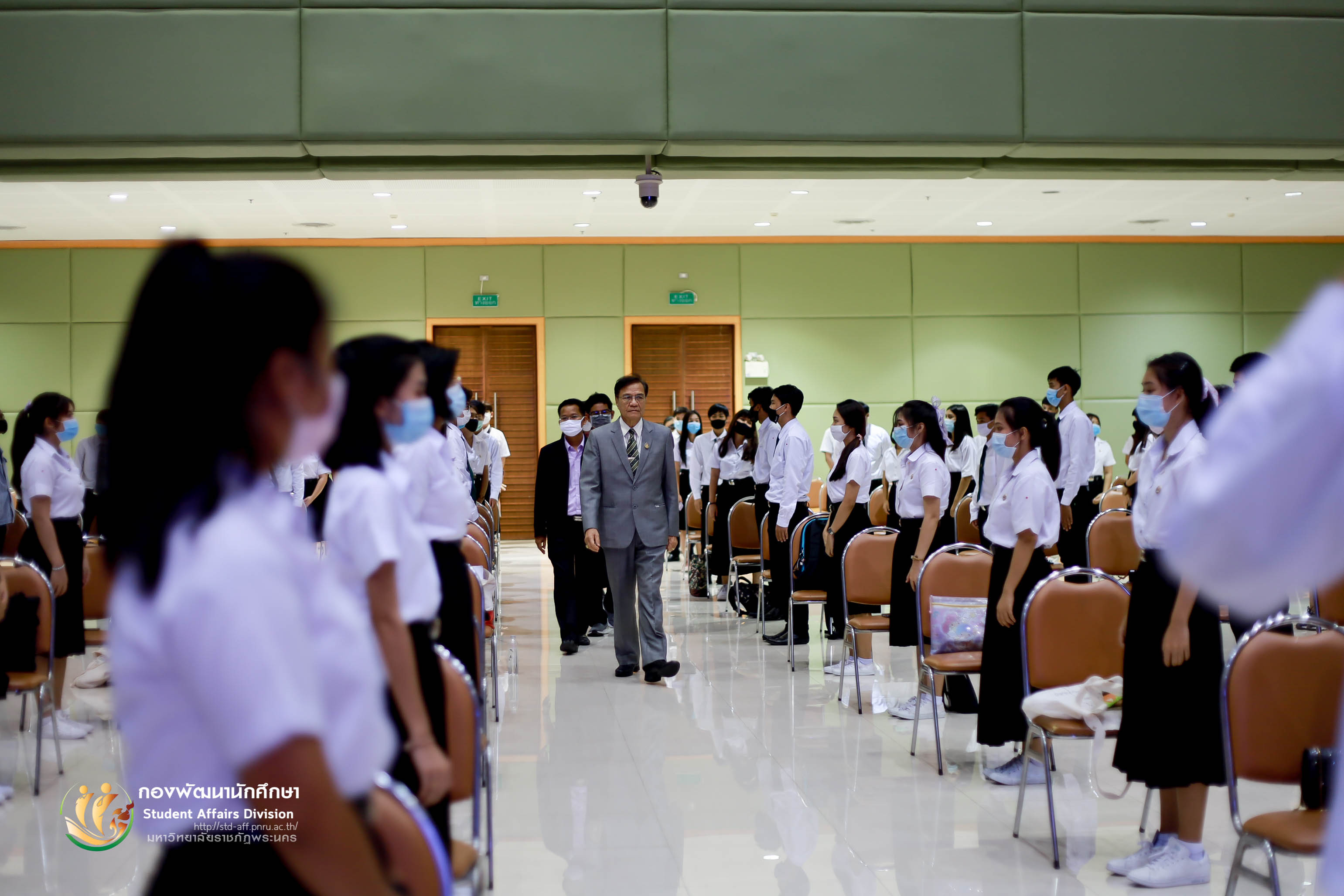 5 สิงหาคม 2563 กองพัฒนานักศึกษา มหาวิทยาลัยราชภัฏพระนคร จัดให้มีการจัดกิจกรรมเพาะกล้ากาซะลอง 63 รุ่นที่ 5 ประจำปีการศึกษา 2563 ณ หอประชุมภัทรมหาราช