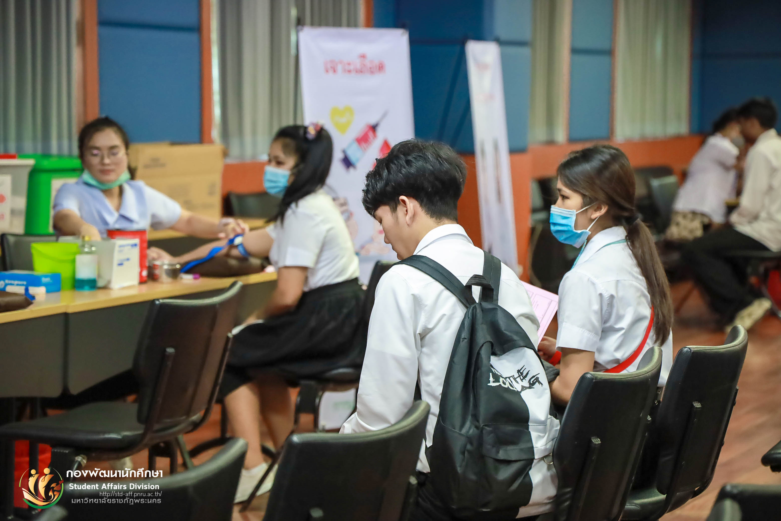 27 กันยายน 2563 กองพัฒนานักศึกษา มหาวิทยาลัยราชภัฏพระนคร จัดให้มีการตรวจสุขภาพนักศึกษาใหม่ภาคปกติ ประจำปีการศึกษา 2563