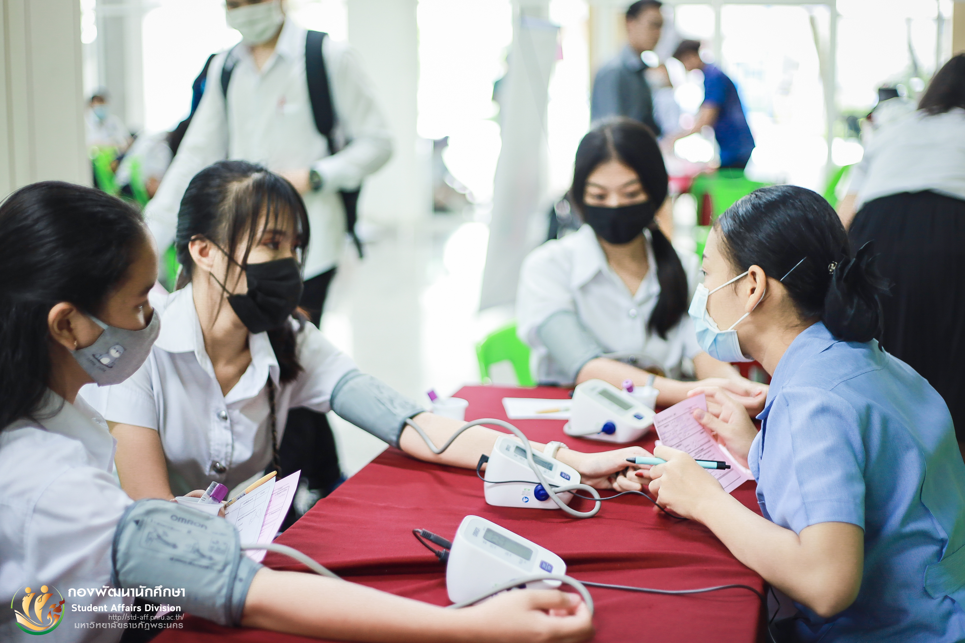 3 ตุลาคม 2563 กองพัฒนานักศึกษา มหาวิทยาลัยราชภัฏพระนคร จัดให้มีการตรวจสุขภาพนักศึกษาใหม่ภาคปกติ ประจำปีการศึกษา 2563
